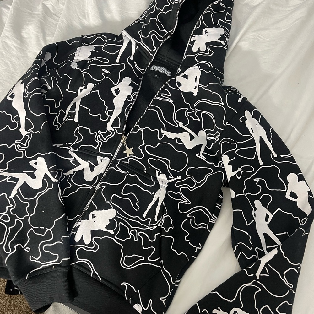 CRISIS mens ladies full zip